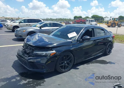 2022 Honda Civic Ex z USA, uszkodzony, nr VIN JHMFE1F76NX007392